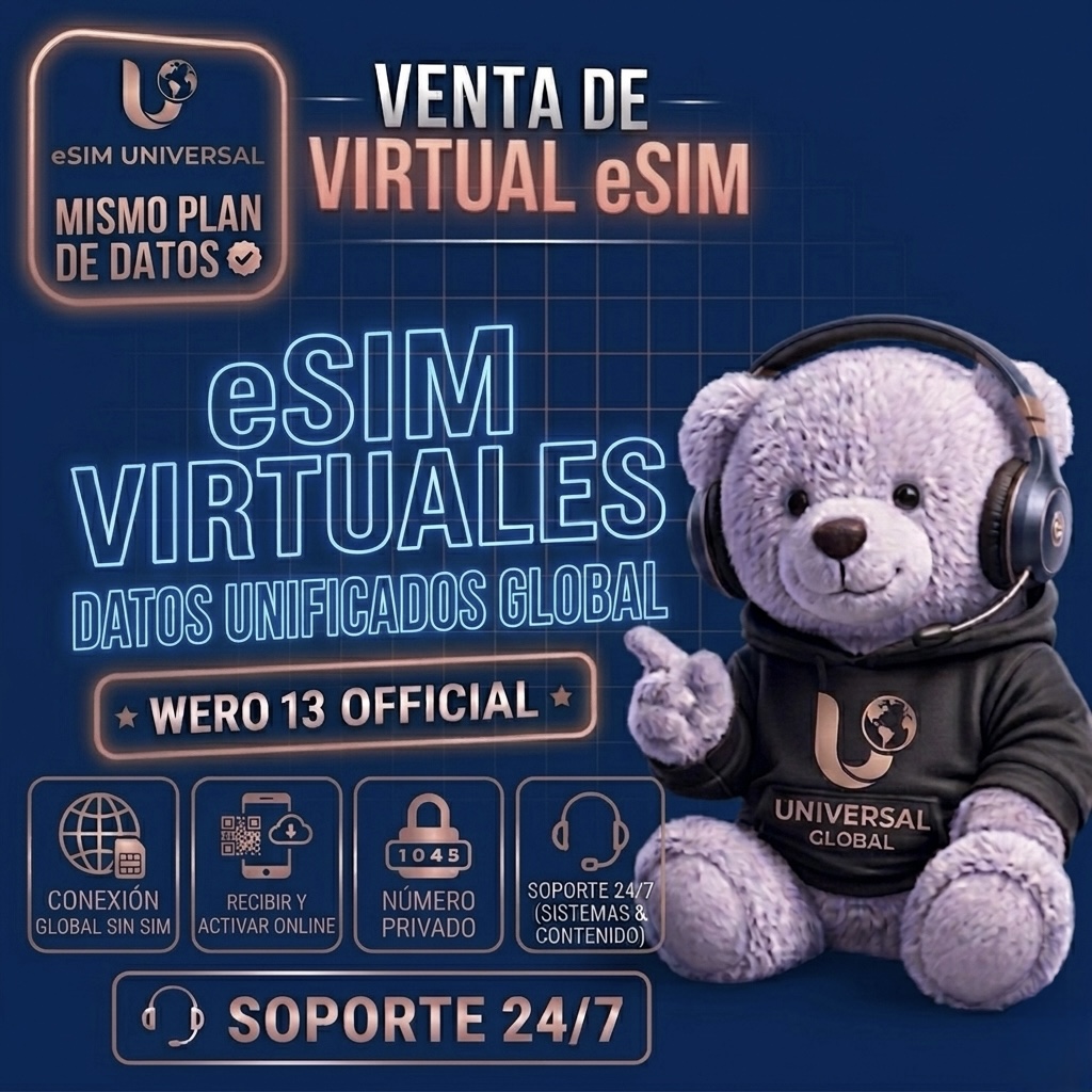 ESIM TODAS LAS LADAS MEXICO